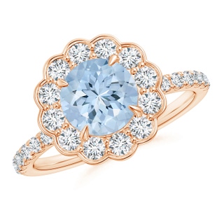 Round AA Aquamarine