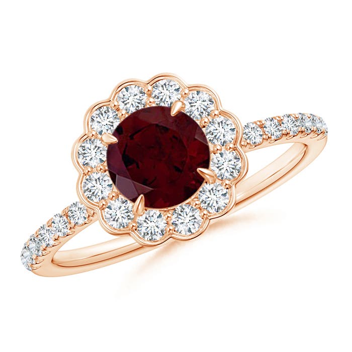 A - Garnet / 1.52 CT / 14 KT Rose Gold