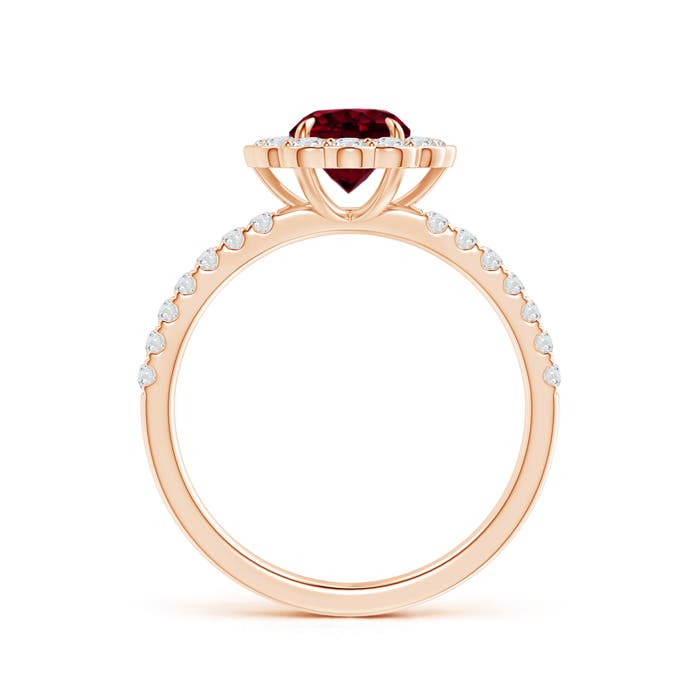 A - Garnet / 1.52 CT / 14 KT Rose Gold