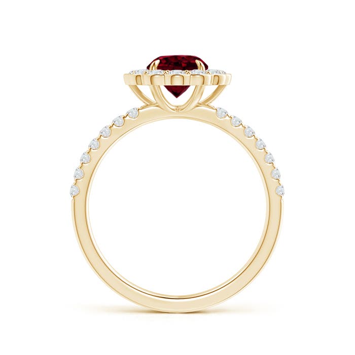 A - Garnet / 1.52 CT / 14 KT Yellow Gold