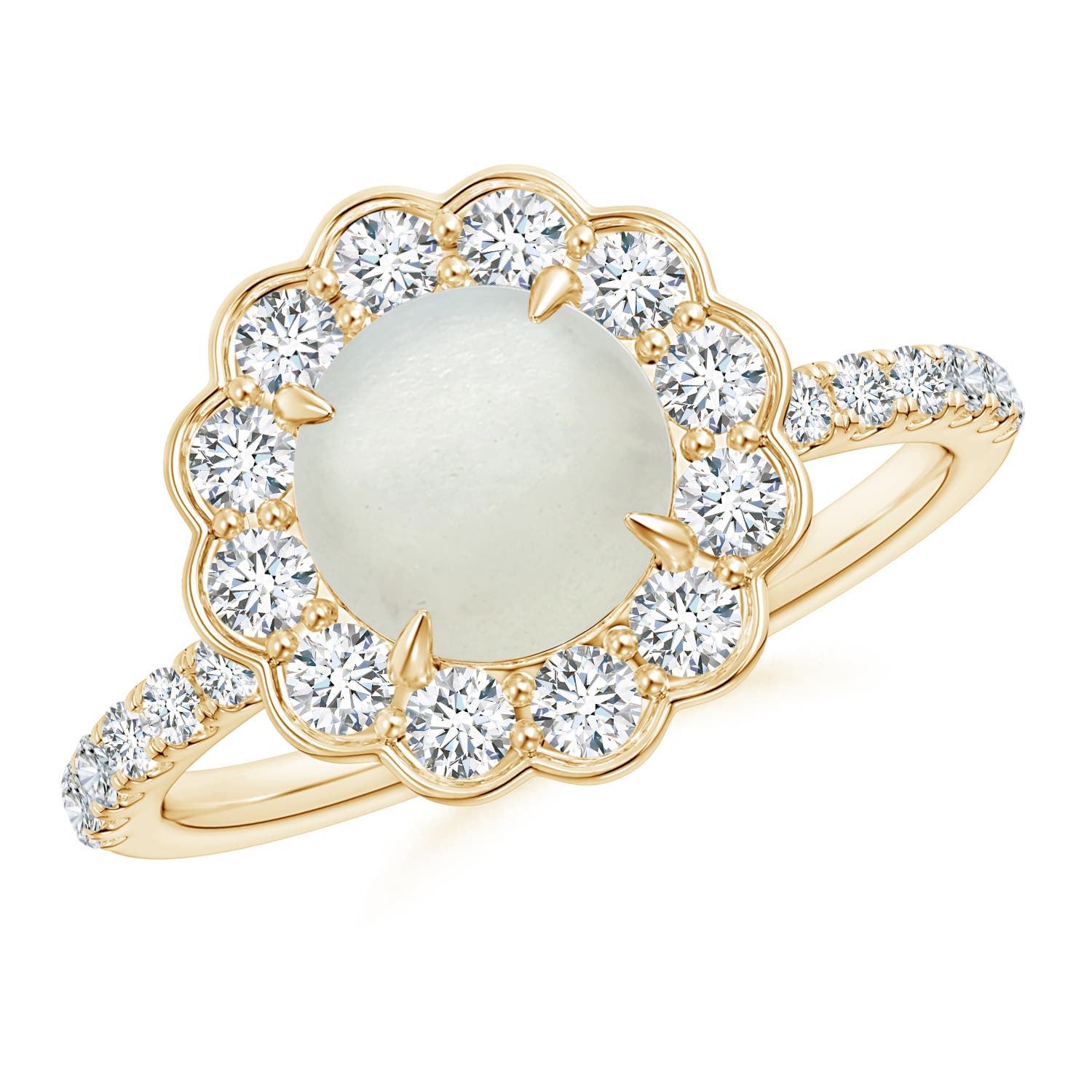 AA - Moonstone / 1.91 CT / 14 KT Yellow Gold