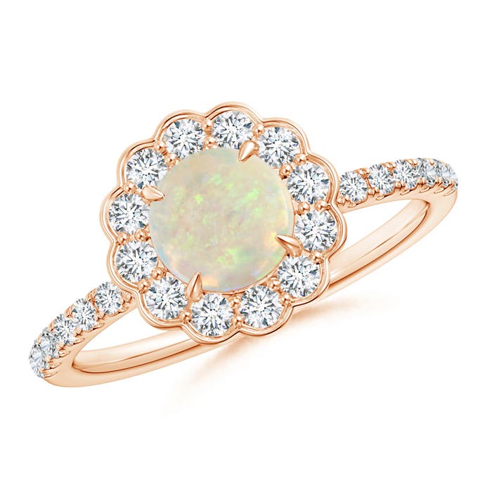 AAA - Opal / 1.02 CT / 14 KT Rose Gold