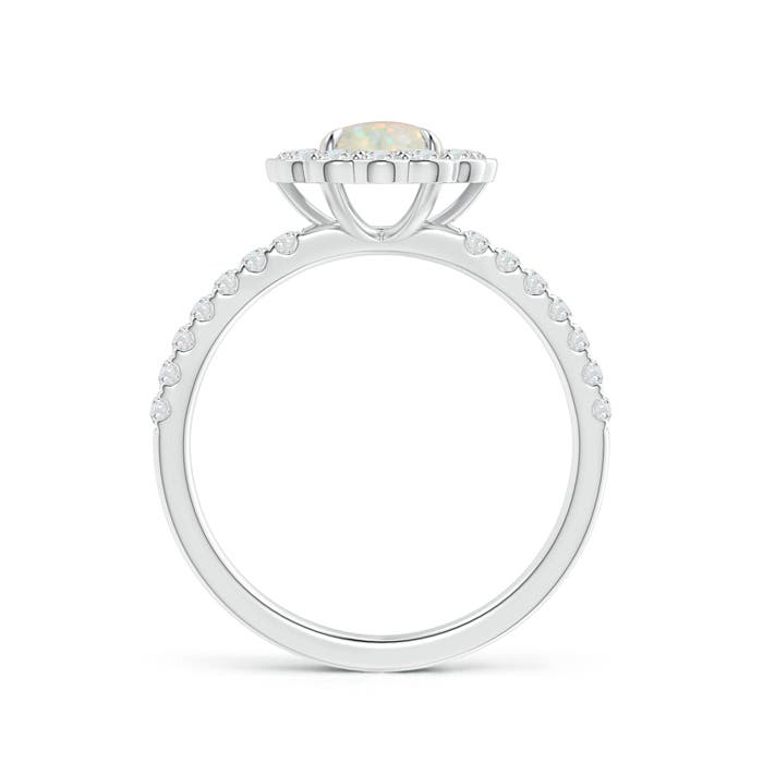 AAA - Opal / 1.02 CT / 14 KT White Gold