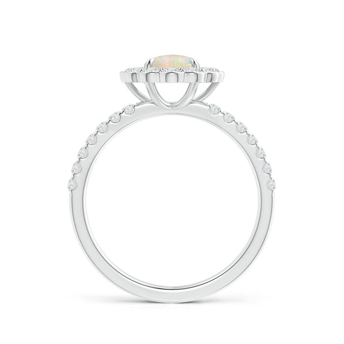 AAAA - Opal / 1.02 CT / 14 KT White Gold