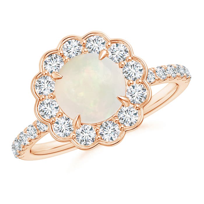 A - Opal / 1.41 CT / 14 KT Rose Gold