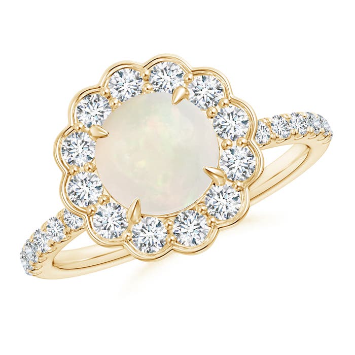 A - Opal / 1.41 CT / 14 KT Yellow Gold