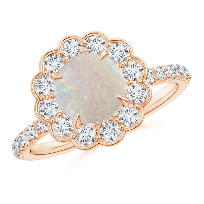 AA - Opal / 1.41 CT / 14 KT Rose Gold