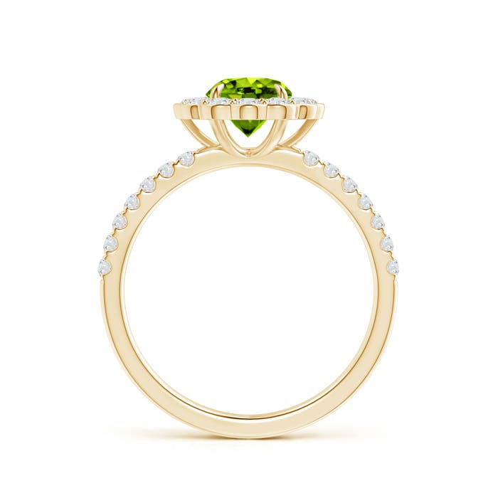 AAAA - Peridot / 1.47 CT / 14 KT Yellow Gold