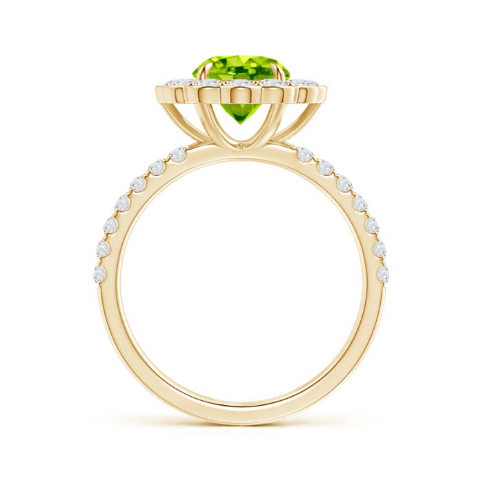 AAA - Peridot / 2.06 CT / 14 KT Yellow Gold