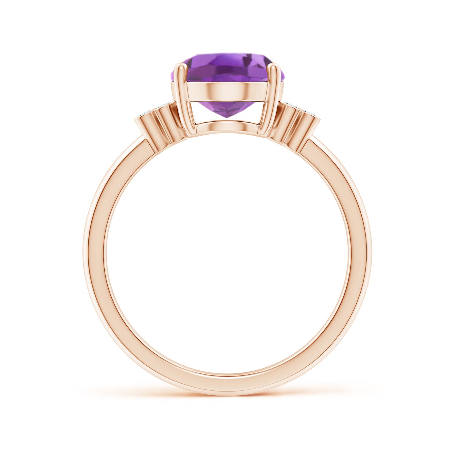 A- Amethyst / 2.36 CT / 14 KT Rose Gold