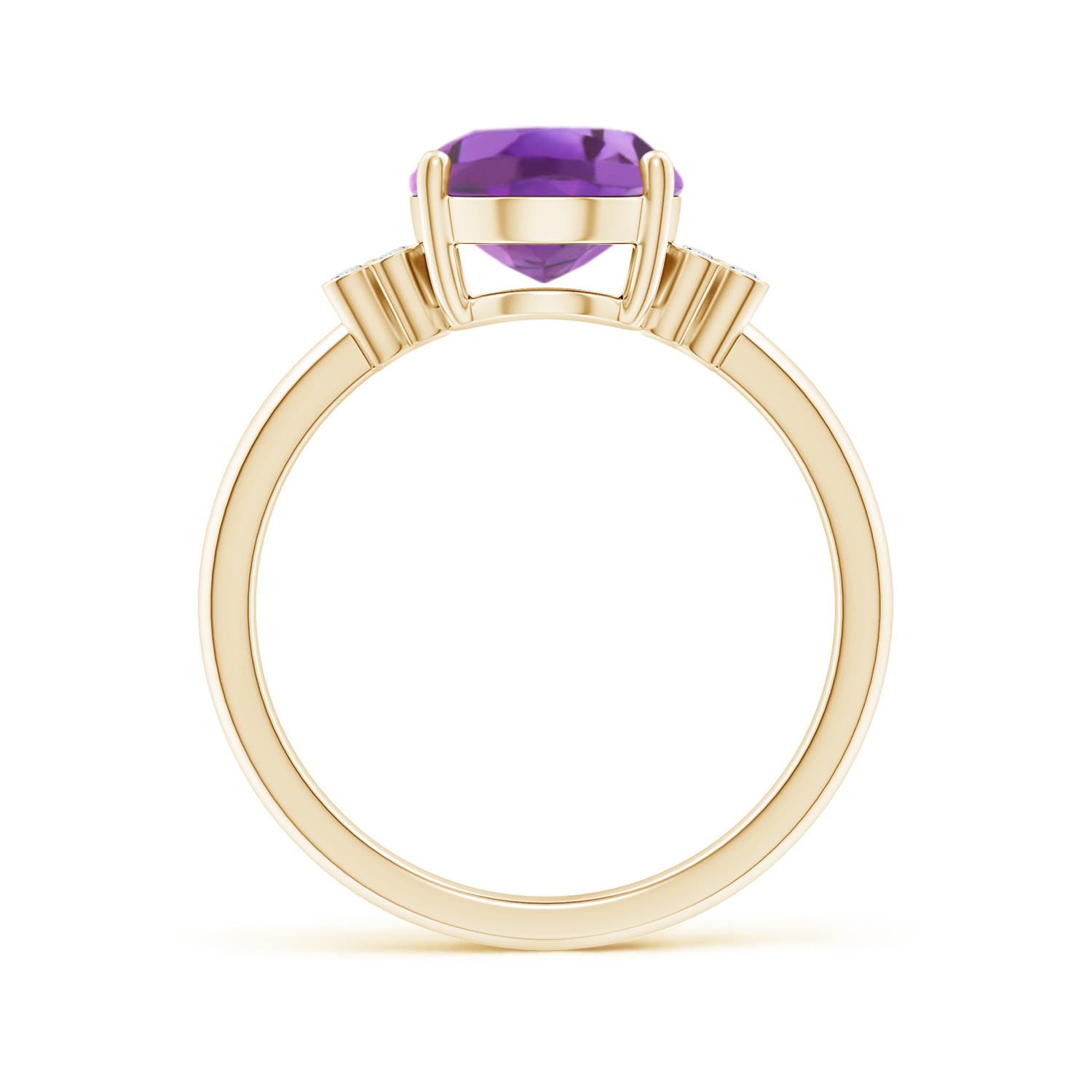 A - Amethyst / 2.36 CT / 14 KT Yellow Gold