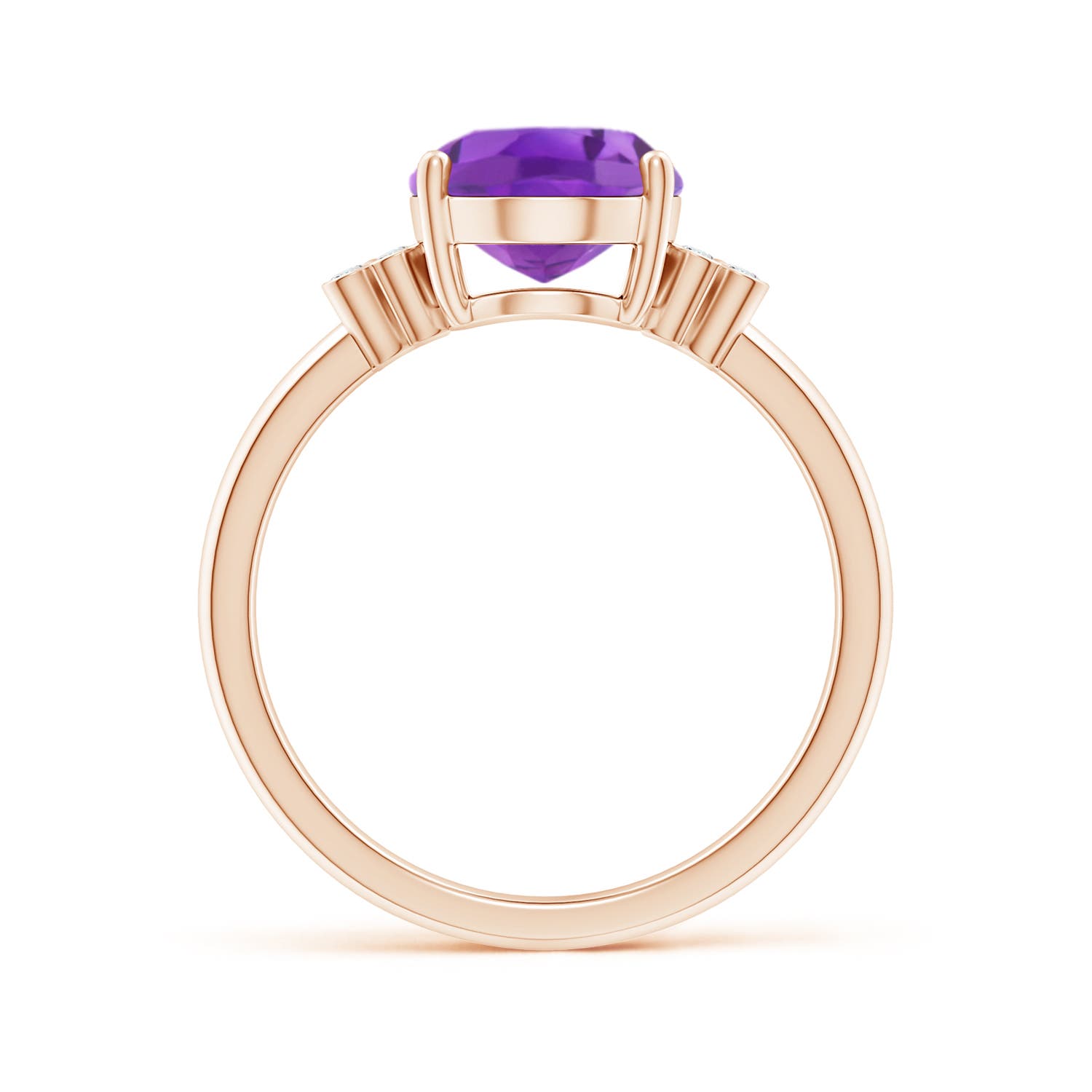 AA- Amethyst / 2.36 CT / 14 KT Rose Gold