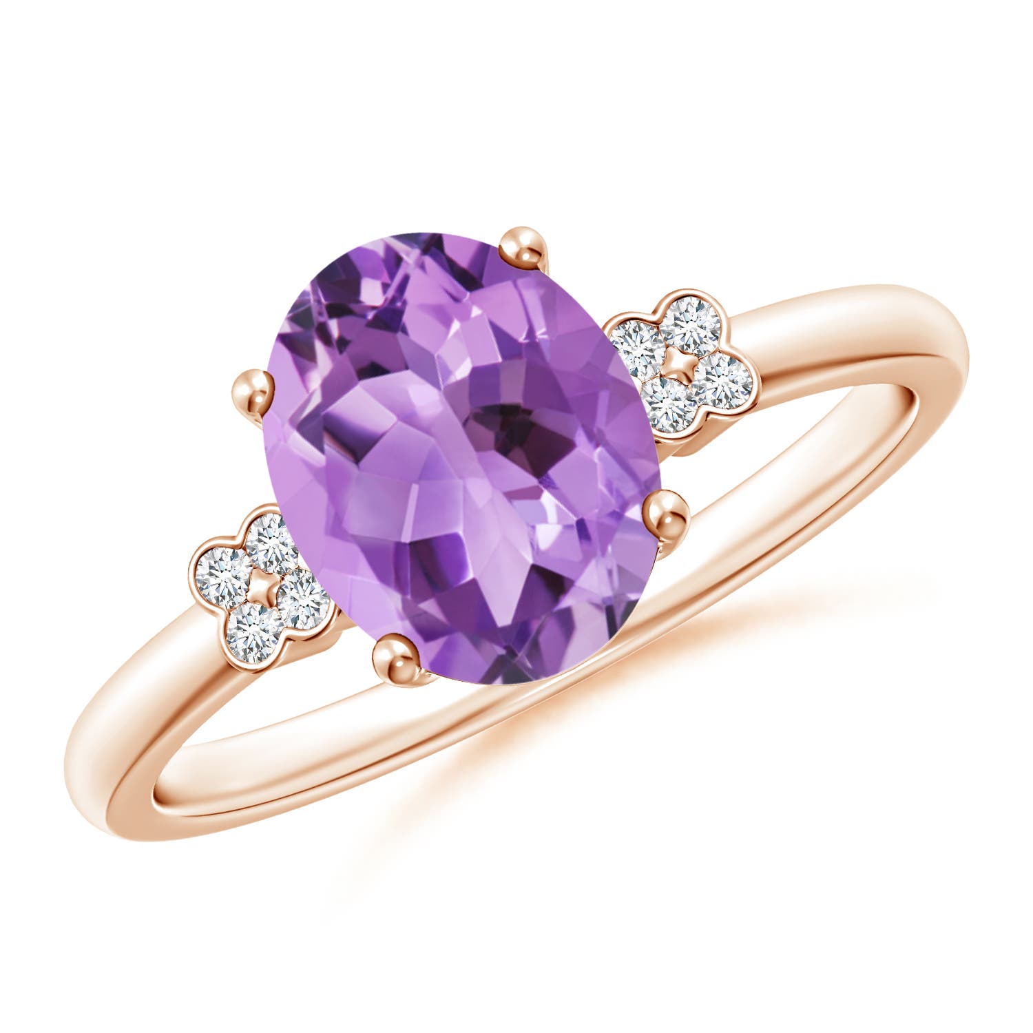 A - Amethyst / 1.66 CT / 14 KT Rose Gold