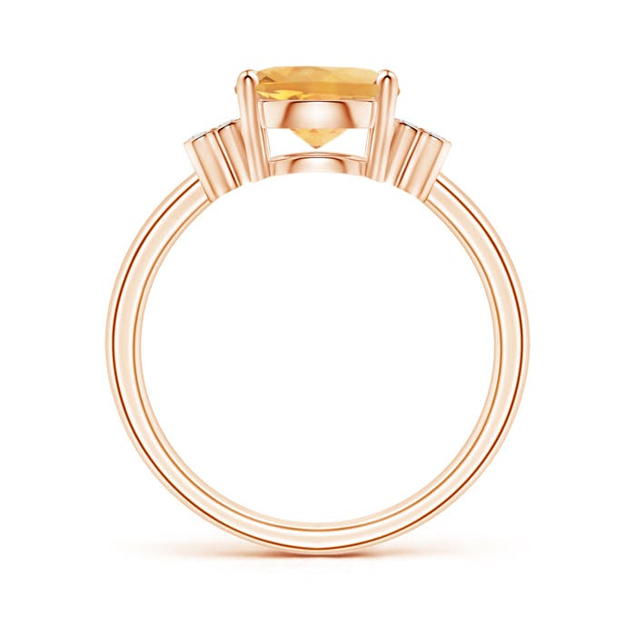 A - Citrine / 2.58 CT / 14 KT Rose Gold