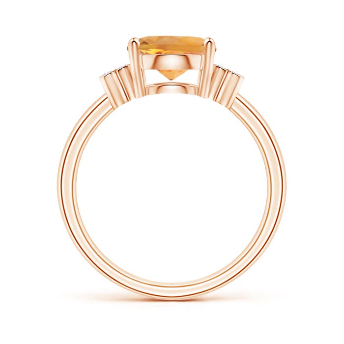 AA - Citrine / 2.58 CT / 14 KT Rose Gold