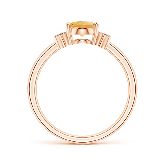 A - Citrine / 1.15 CT / 14 KT Rose Gold