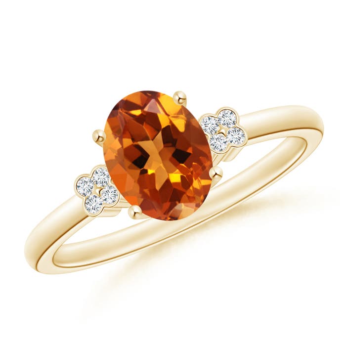 AAAA - Citrine / 1.15 CT / 14 KT Yellow Gold