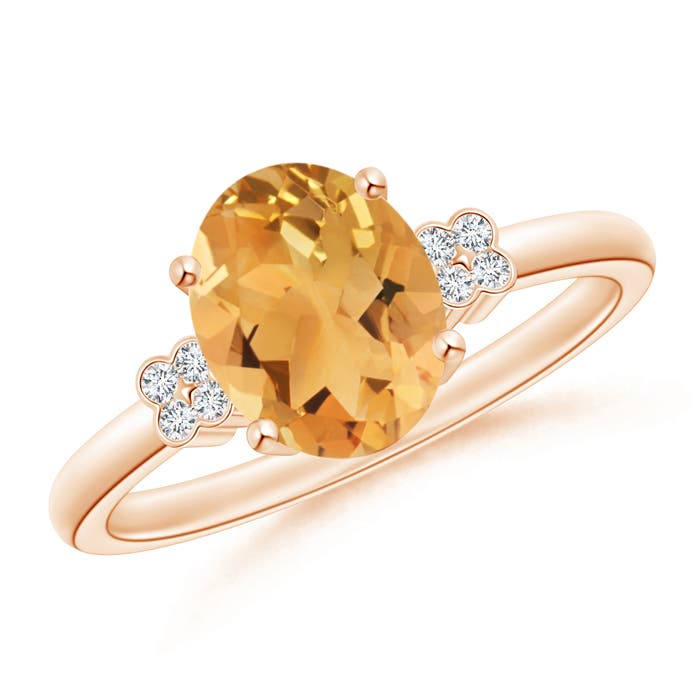 A - Citrine / 1.71 CT / 14 KT Rose Gold