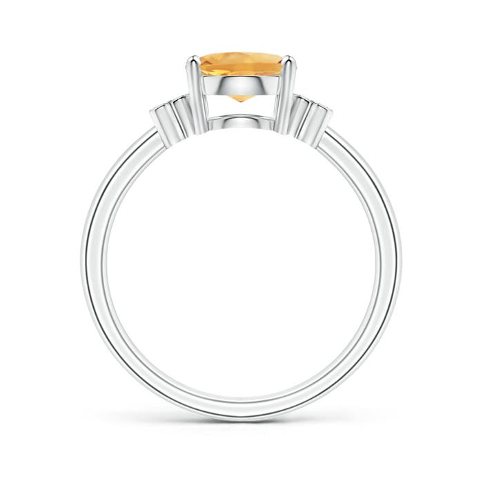 A - Citrine / 1.71 CT / 14 KT White Gold