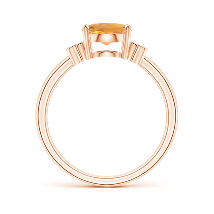 AA - Citrine / 1.71 CT / 14 KT Rose Gold