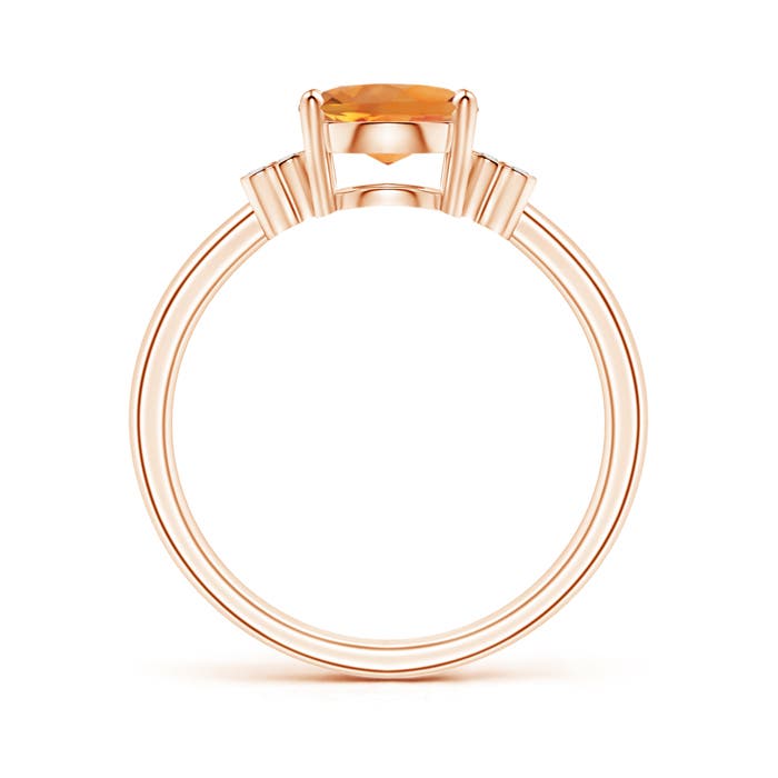 AAA - Citrine / 1.71 CT / 14 KT Rose Gold