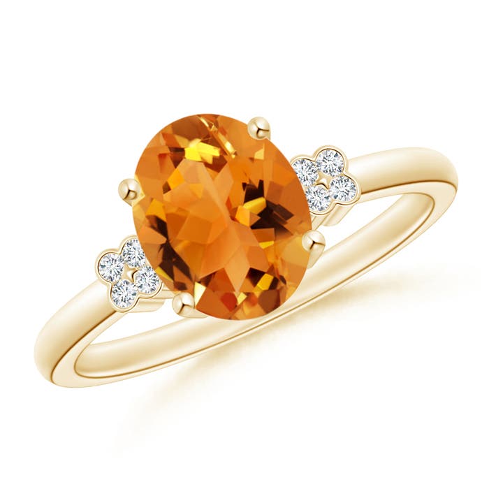 AAA - Citrine / 1.71 CT / 14 KT Yellow Gold