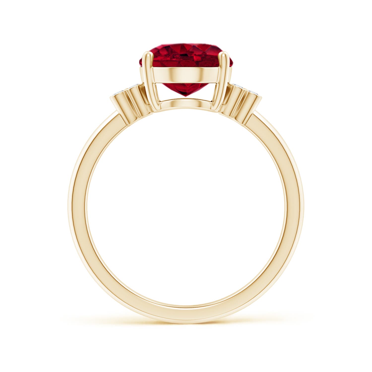 AAA - Garnet / 3.03 CT / 14 KT Yellow Gold