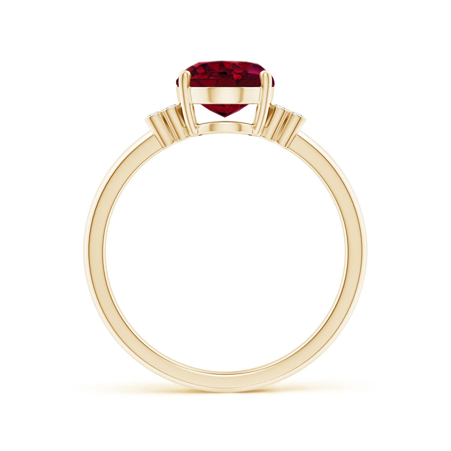 AA - Garnet / 2.06 CT / 14 KT Yellow Gold