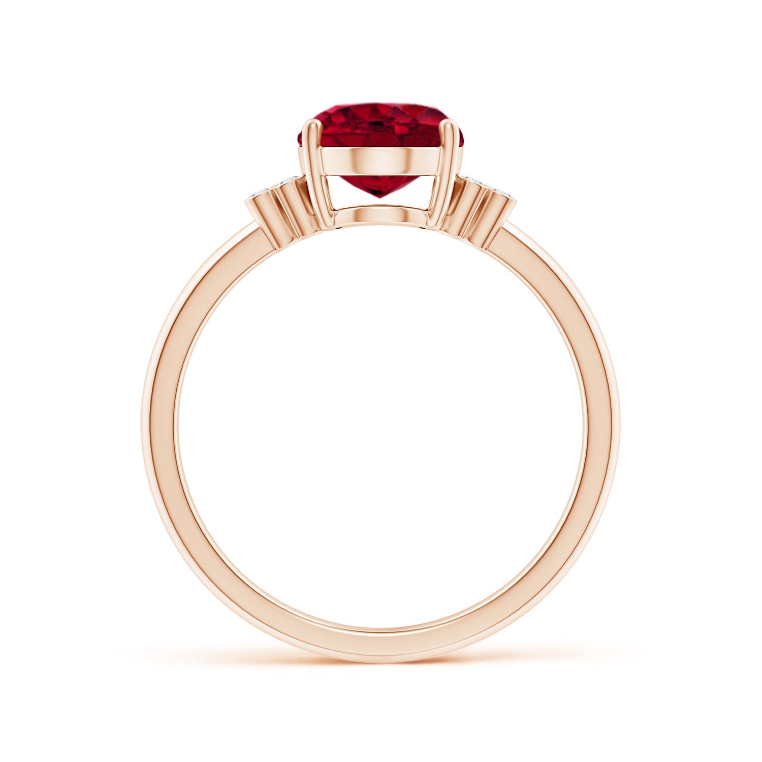 AAA - Garnet / 2.06 CT / 14 KT Rose Gold