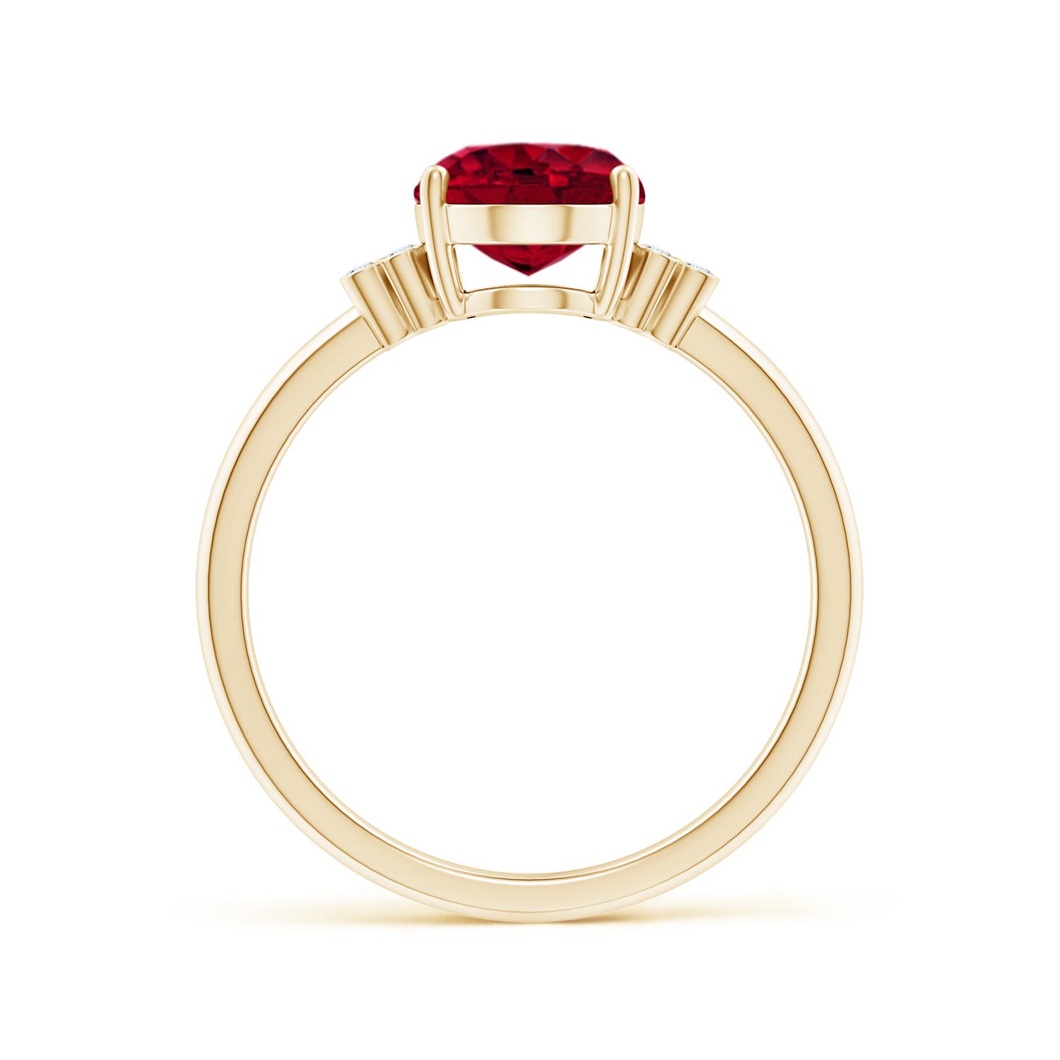 AAA - Garnet / 2.06 CT / 14 KT Yellow Gold