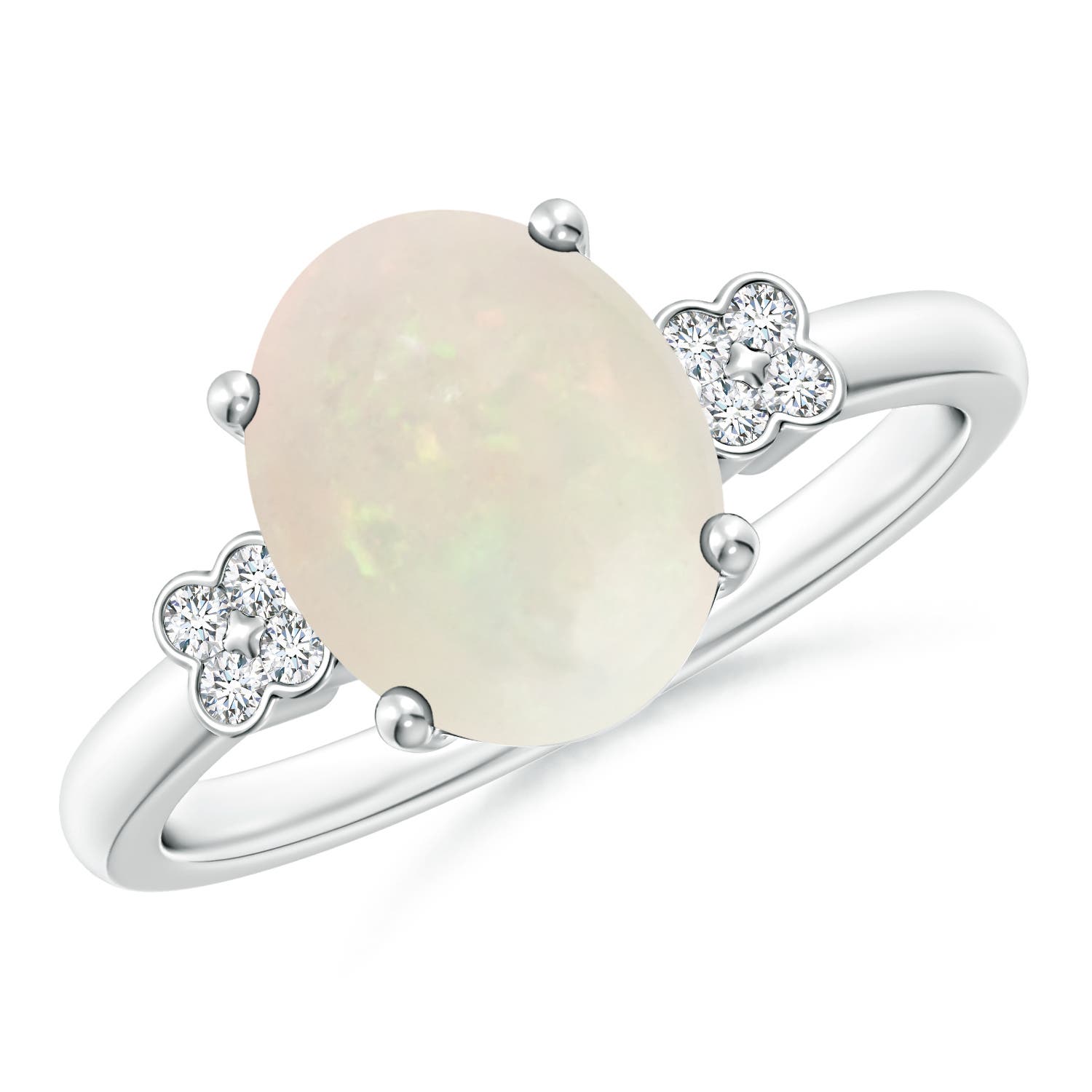 A - Opal / 1.53 CT / 14 KT White Gold