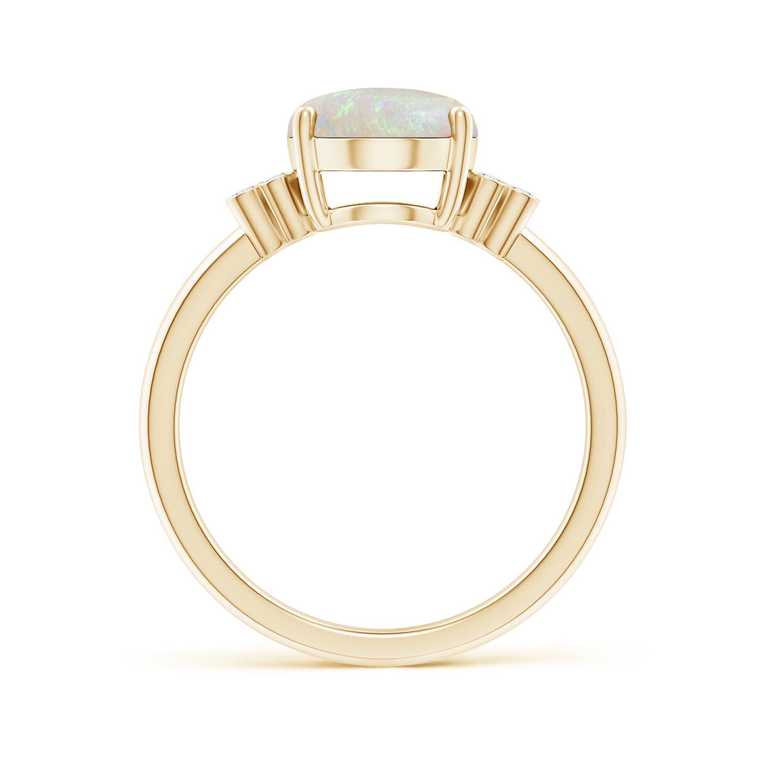 AA - Opal / 1.53 CT / 14 KT Yellow Gold