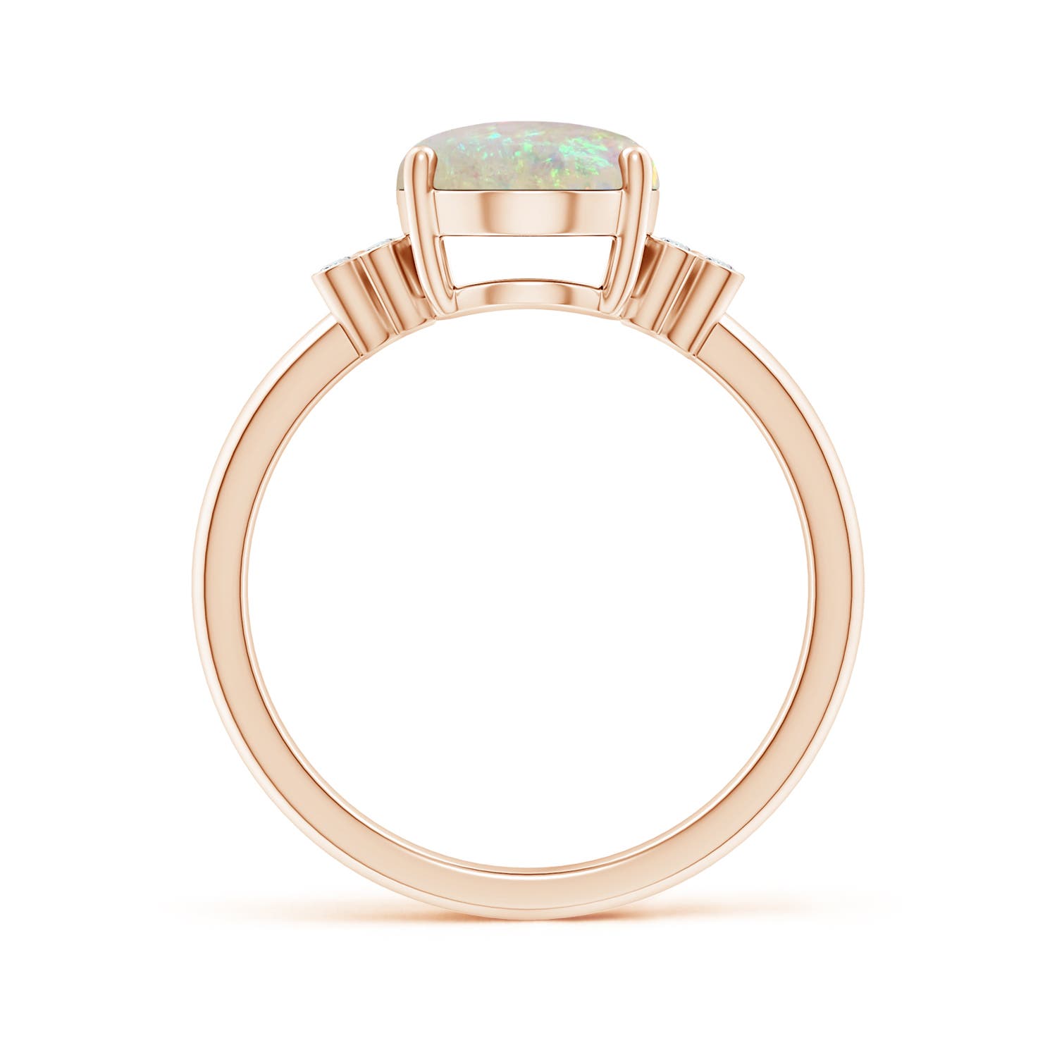 AAA - Opal / 1.53 CT / 14 KT Rose Gold