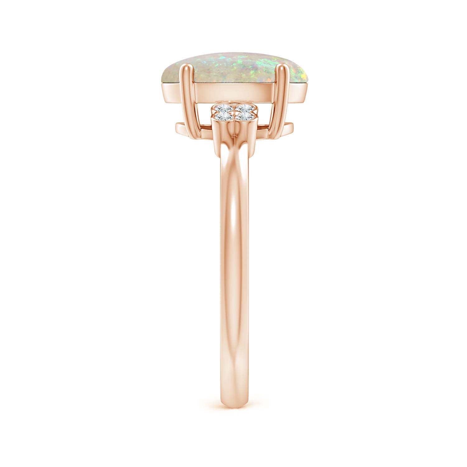 AAA - Opal / 1.53 CT / 14 KT Rose Gold