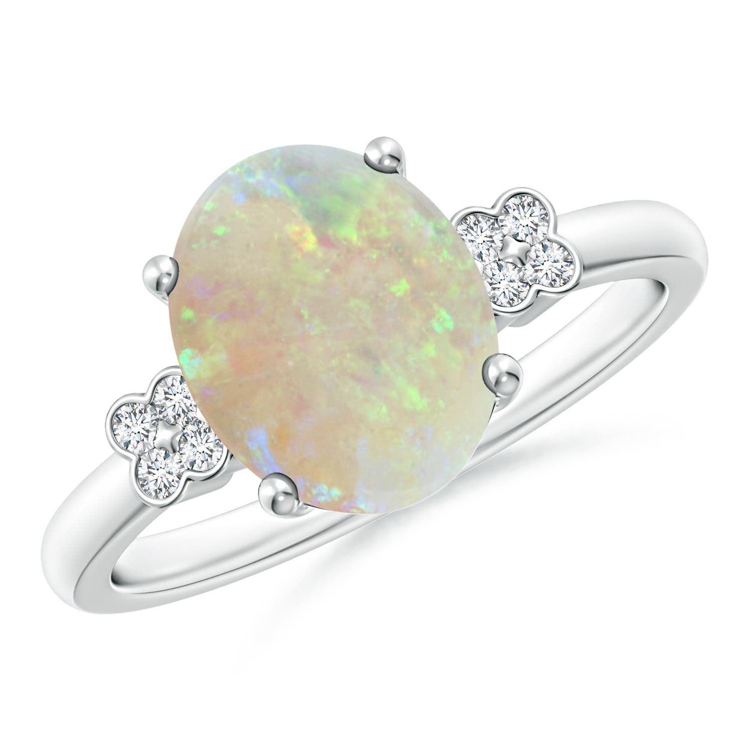 AAA - Opal / 1.53 CT / 14 KT White Gold