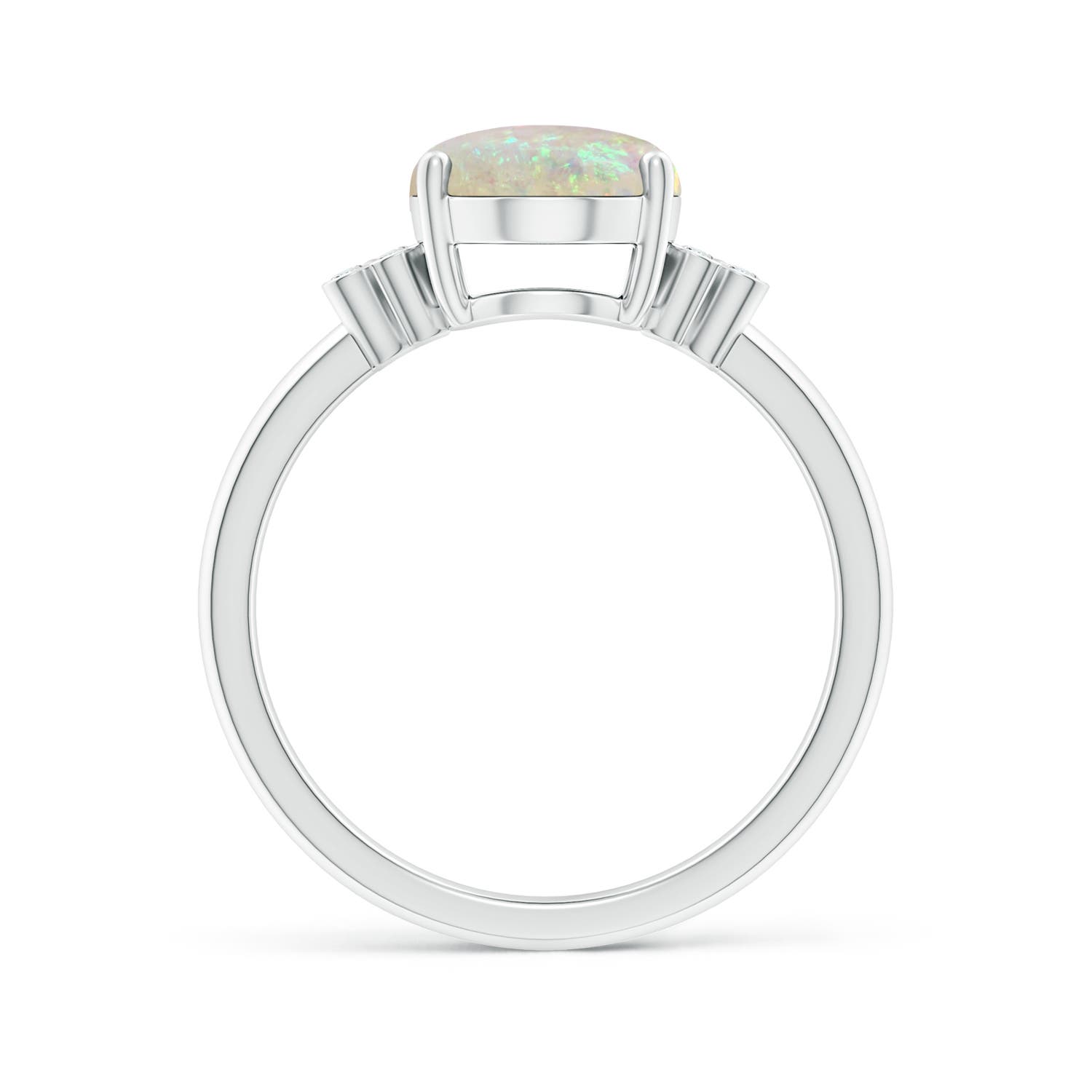 AAA - Opal / 1.53 CT / 14 KT White Gold