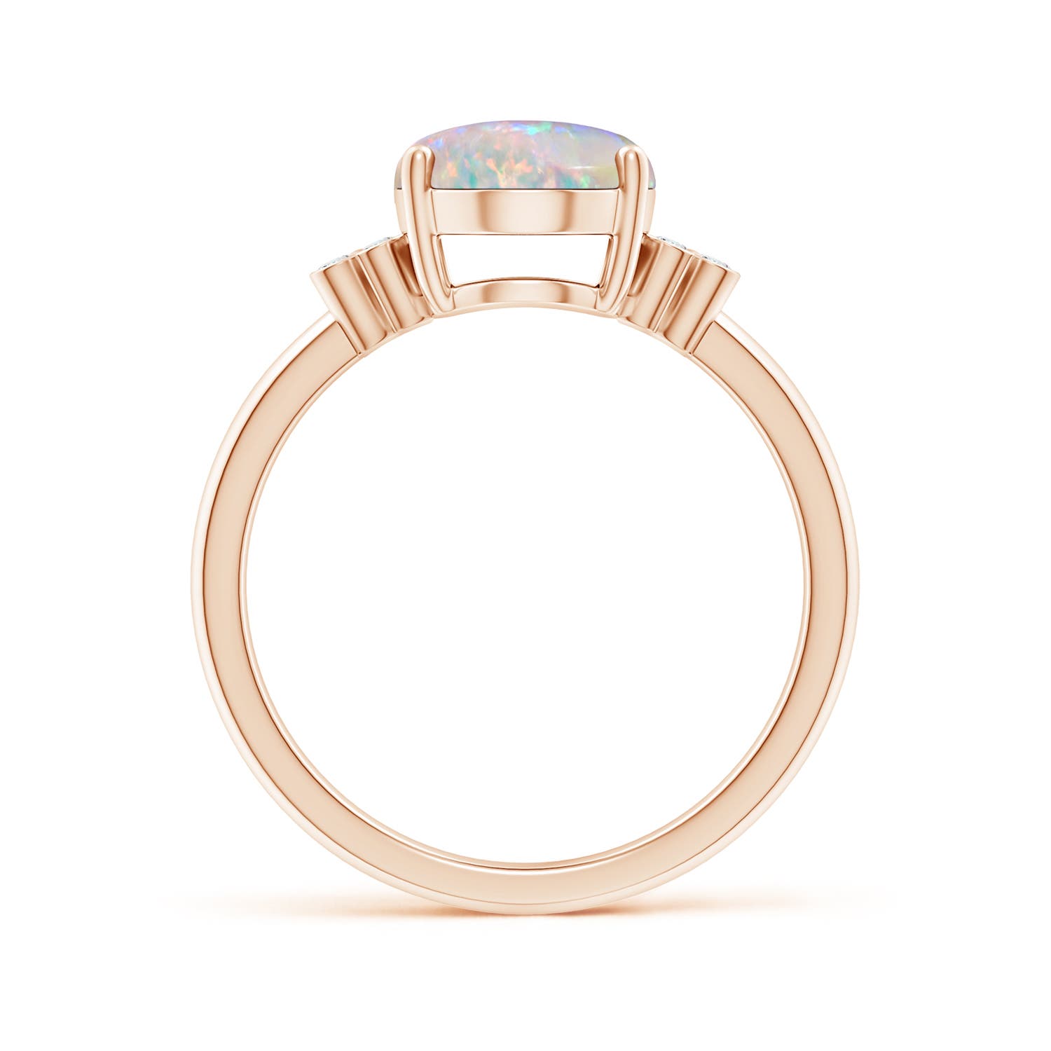 AAAA - Opal / 1.53 CT / 14 KT Rose Gold