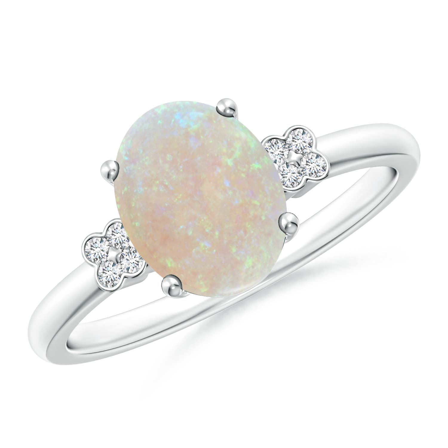 AA - Opal / 1.16 CT / 14 KT White Gold