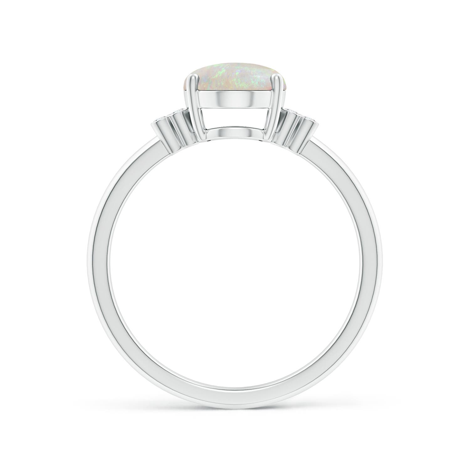 AA - Opal / 1.16 CT / 14 KT White Gold