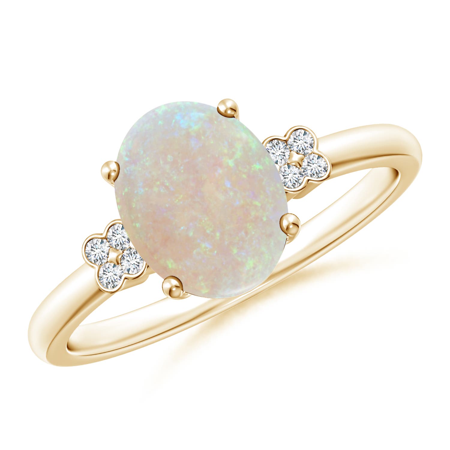 AA - Opal / 1.16 CT / 14 KT Yellow Gold