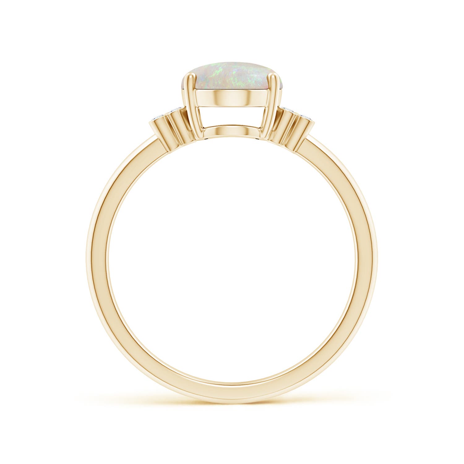 AA - Opal / 1.16 CT / 14 KT Yellow Gold