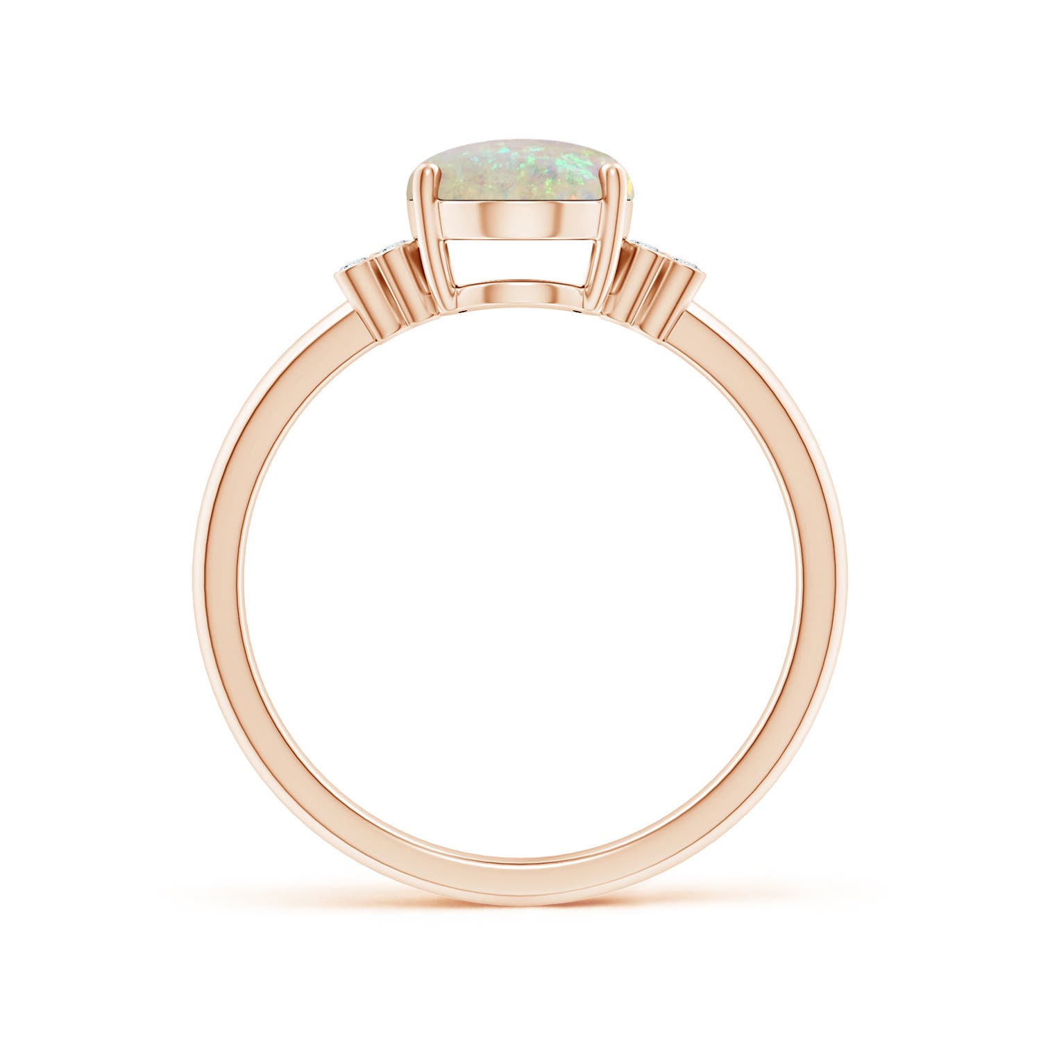 AAA - Opal / 1.16 CT / 14 KT Rose Gold