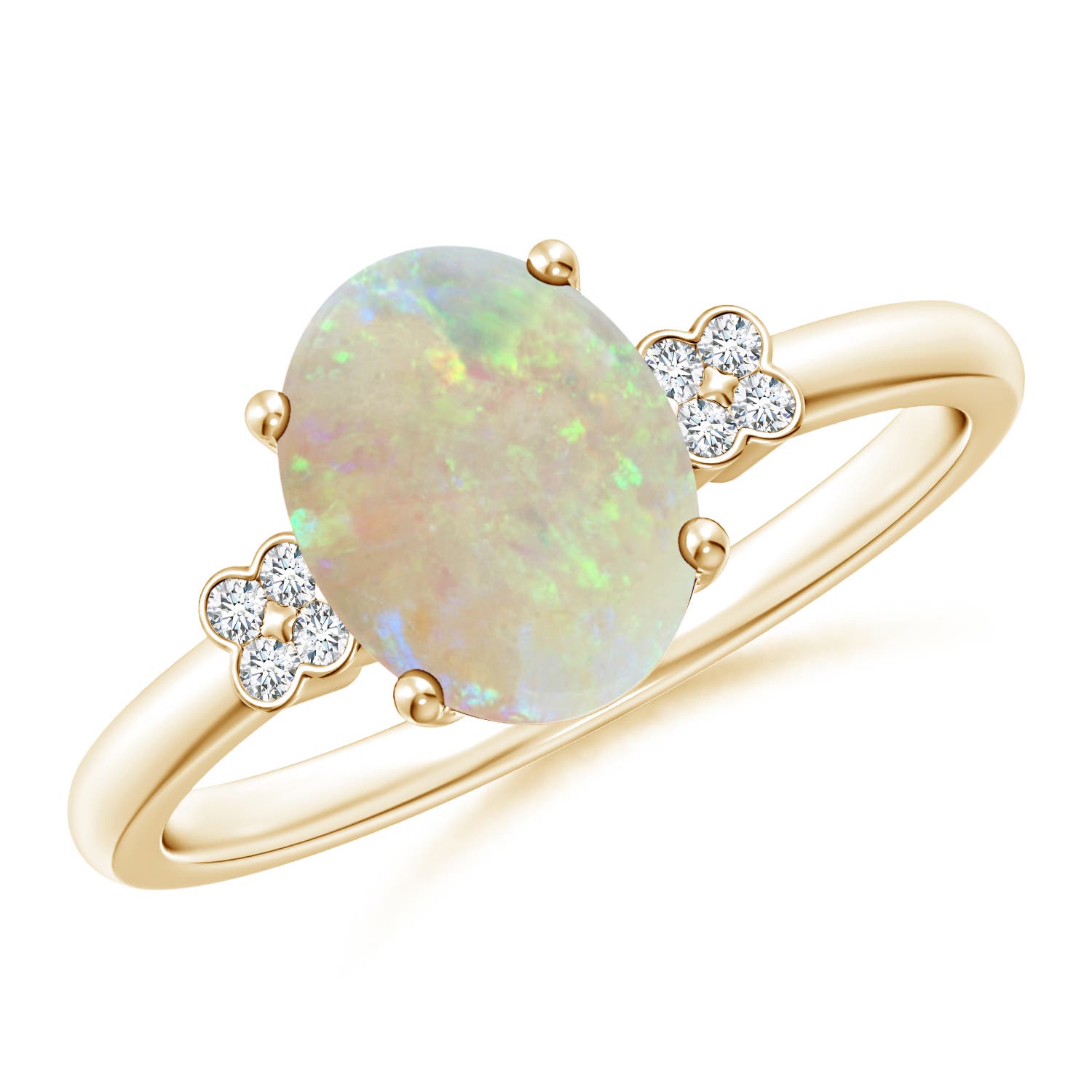 AAA - Opal / 1.16 CT / 14 KT Yellow Gold