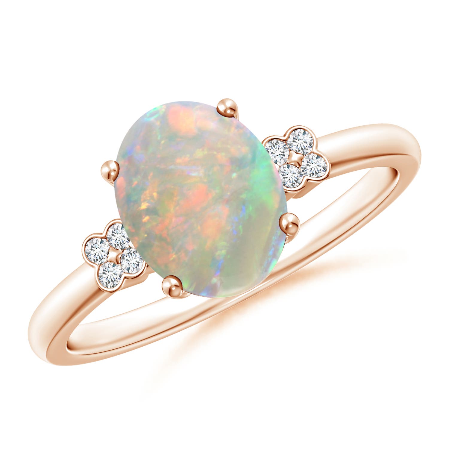 AAAA - Opal / 1.16 CT / 14 KT Rose Gold