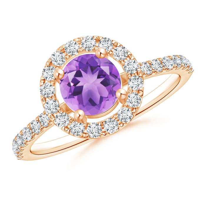 A - Amethyst / 1.18 CT / 14 KT Rose Gold