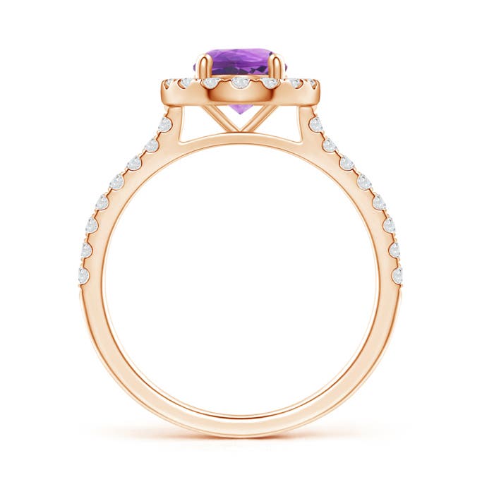 AA - Amethyst / 1.18 CT / 14 KT Rose Gold