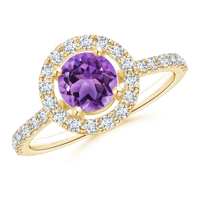 AA - Amethyst / 1.18 CT / 14 KT Yellow Gold