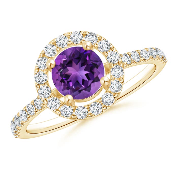 AAAA - Amethyst / 1.18 CT / 14 KT Yellow Gold