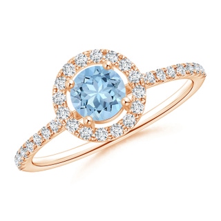 Round AAA Aquamarine