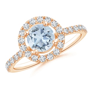 Round A Aquamarine